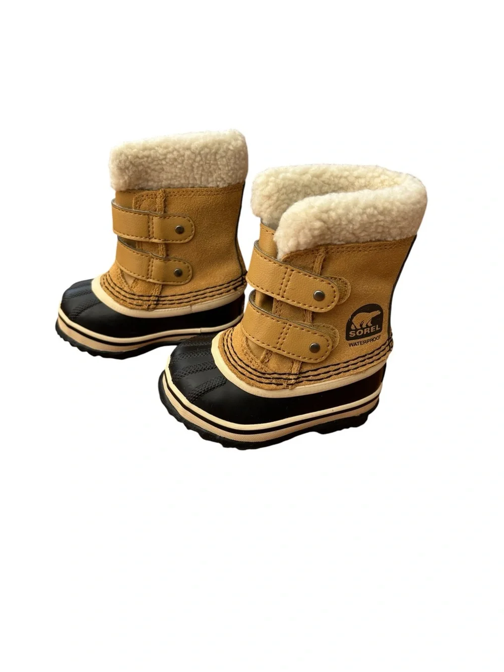 Sorel 1964 Pac Strap Baby/Toddler Boots Size 4- Like New
